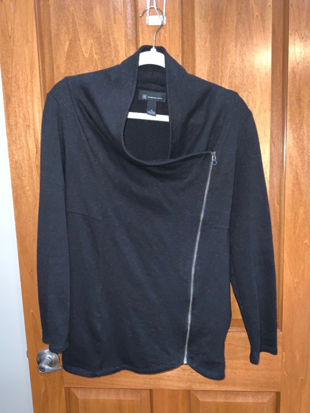 Women’s INC side zip jacket black medium